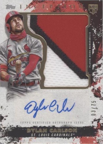 2021 Topps Inception - Dylan Carlson #AJP-DC