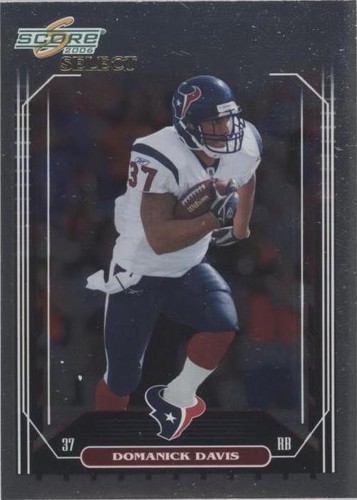 2006 Score Select Domanick Davis #104