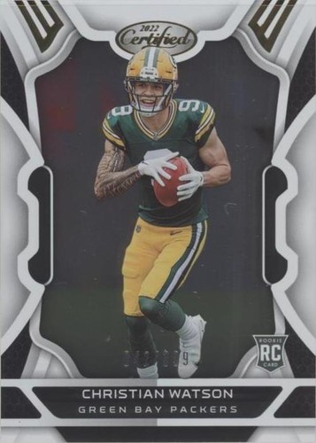 2022 Panini Certified Christian Watson #132