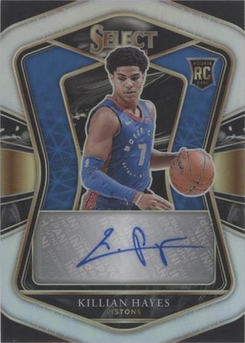 KILLIAN HAYES RC AUTO 2枚セート 2020-21 Panini One and One Rookie Dual Jersey #19 Killian