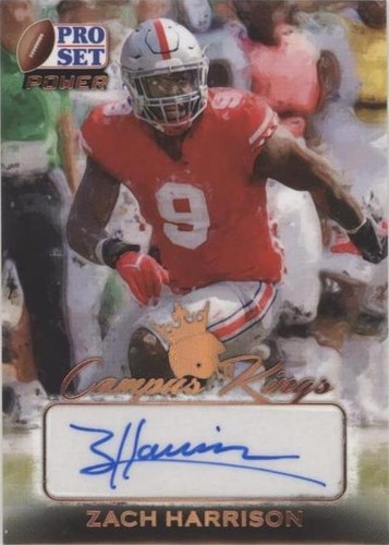 2021 Leaf Pro Set Power Zach Harrison #CK-ZH1