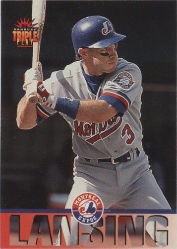 1994 Donruss Triple Play - Mike Lansing #97