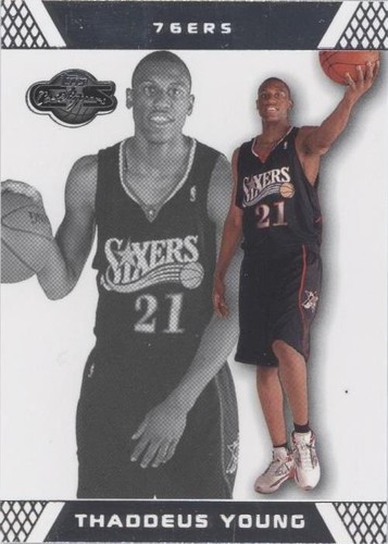 2007-08 Topps Co-Signers - Thaddeus Young #78