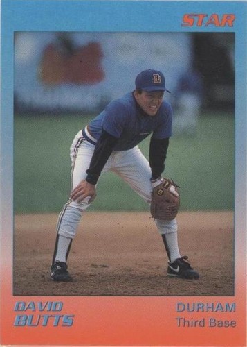 1989 Star Durham Bulls Blue/Orange - David Butts #3