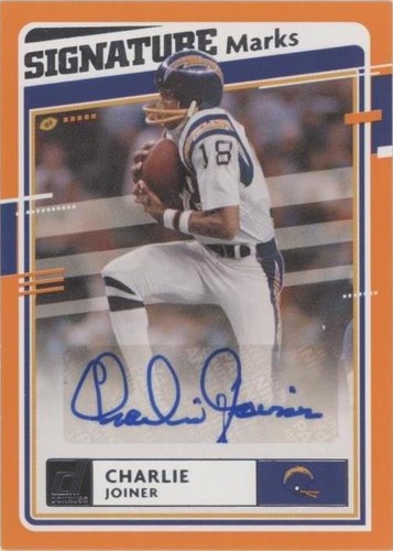 2020 Panini Donruss Charlie Joiner #SM-CJ