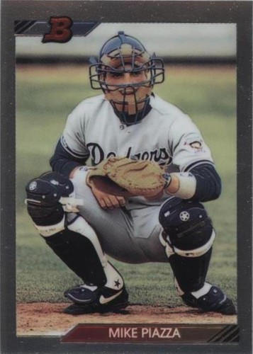 2019 Topps Chrome 1992 Bowman MIKE PIAZZA Medallion RC Patch