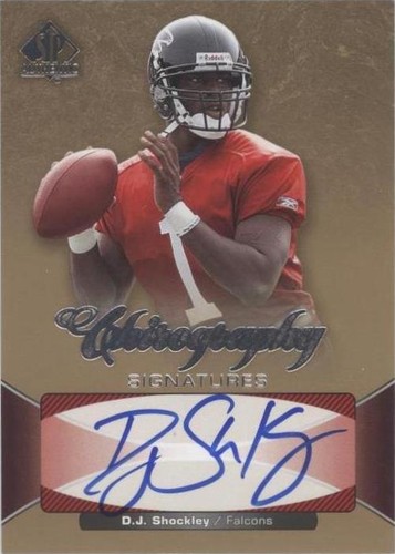 2006 SP Authentic D.J. Shockley #CH-DS