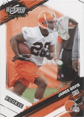 2009 Score Inscriptions James Davis #347