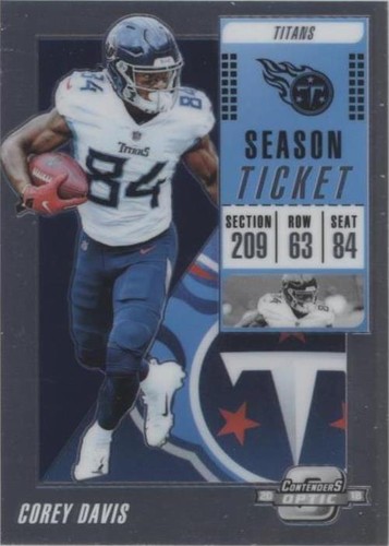 2018 Panini Contenders Optic Corey Davis #5
