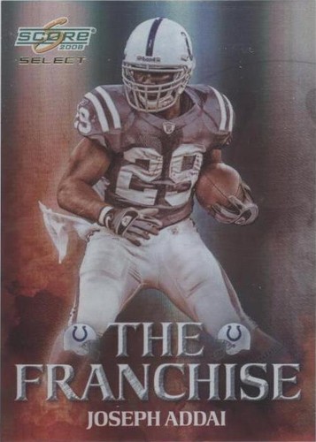 2008 Score Select Joseph Addai #F-3