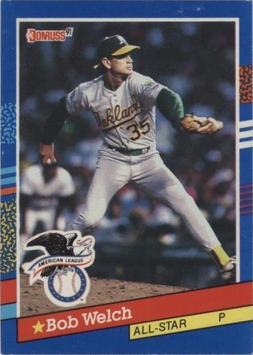 1991 Donruss - Bob Welch #54