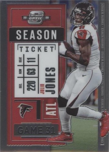 2020 Panini Contenders Optic Julio Jones #4