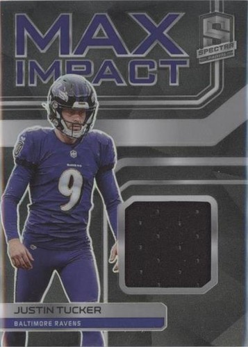 2022 Panini Spectra Justin Tucker #MI-JTU
