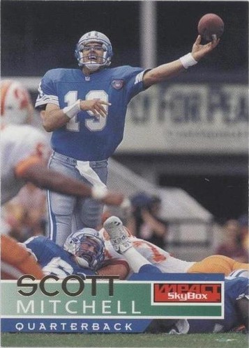 1995 Skybox Impact Scott Mitchell #47