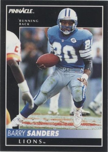 1992 Pinnacle Barry Sanders #15