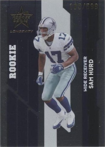 2006 Leaf Rookies & Stars Longevity Sam Hurd #225