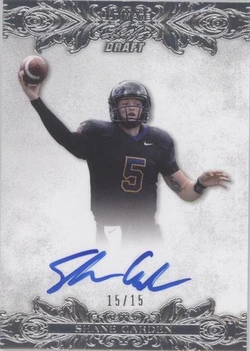 2015 Leaf Ultimate Draft Shane Carden #BA-SC2