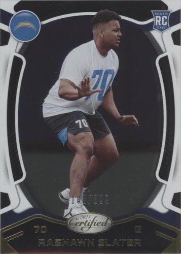 2021 Panini Certified Rashawn Slater #147