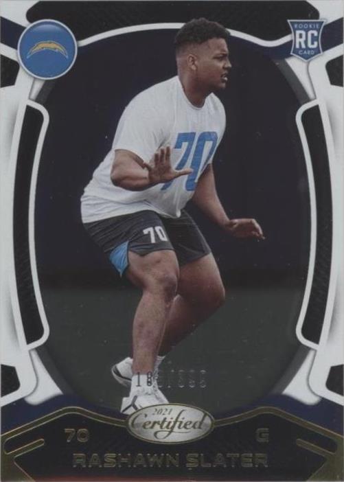 2021 Panini Certified Rashawn Slater #147