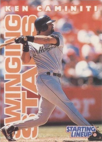 1996 Starting Lineup Cards - Ken Caminiti #527-268