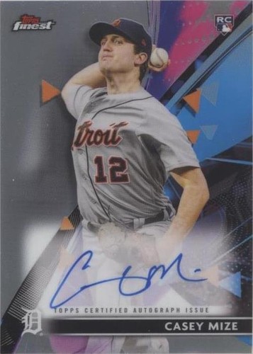 2021 Topps Finest - Casey Mize #FA-CM