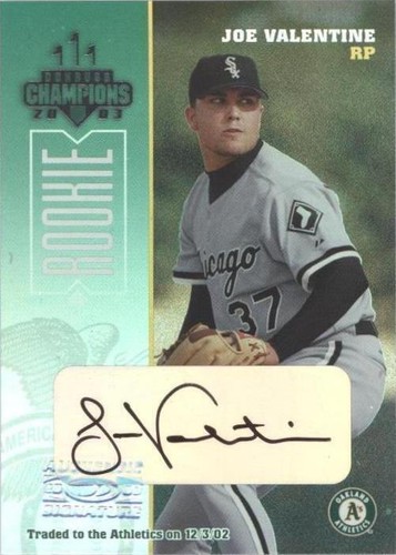 2003 Donruss Champions - Jose Valentin #290