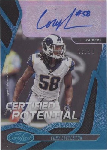 2020 Panini Certified Cory Littleton #CP-CL