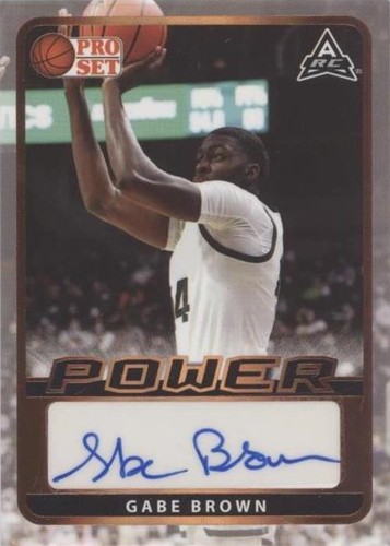 2021-22 Leaf Pro Set Power - Gabe Brown #BA-GB1