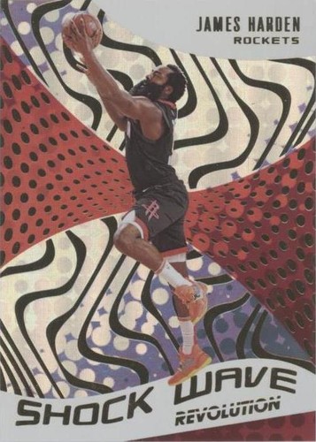 K57,726 - 2020-21 Panini Revolution Shock Wave Fractal #25 James