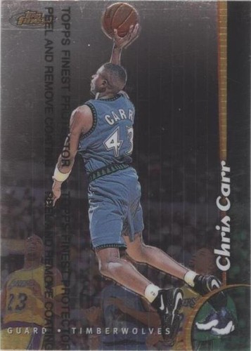 1998-99 Topps Finest - Chris Carr #142