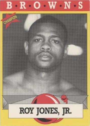 ROY JONES JUNIOR SIGNED 16