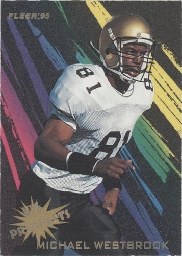 1995 Fleer Michael Westbrook #18