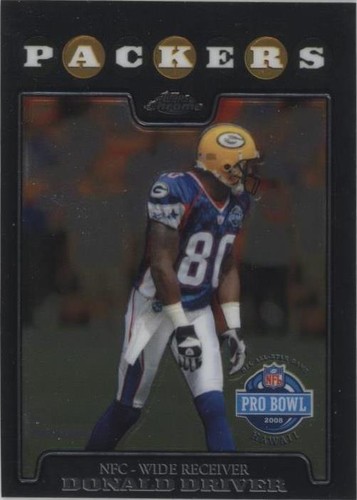 2008 Topps Chrome Donald Driver #TC142