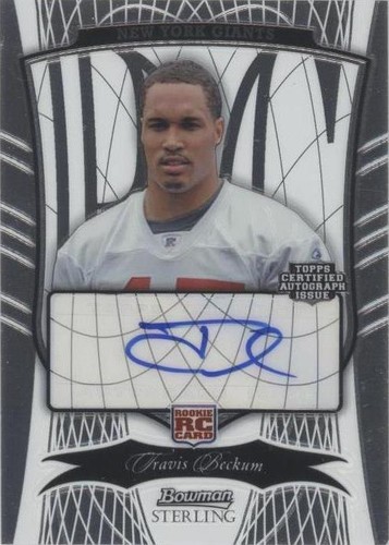 2009 Bowman Sterling Travis Beckum #138