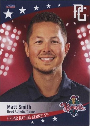 2022 Choice Cedar Rapids Kernels - Matt Smith #37