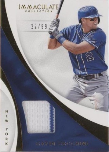 2017 Panini Immaculate Collection - Gavin Cecchini #S-GC