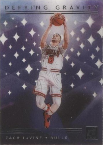 2019-20 Panini Clearly Donruss - Zach LaVine #8