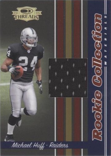2006 Donruss Threads Michael Huff #RCM-4