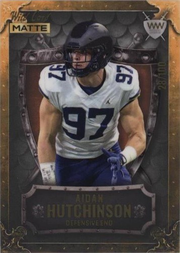 2022 Wild Card MATTE Aidan Hutchinson #WW-2