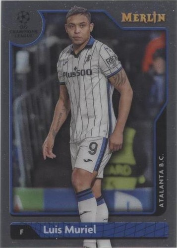 2021-22 Topps Merlin Collection Chrome UCL Luis Muriel #24