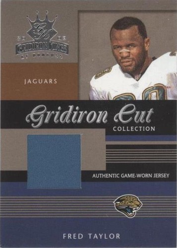 2003 Donruss Gridiron Kings Fred Taylor #GC-58