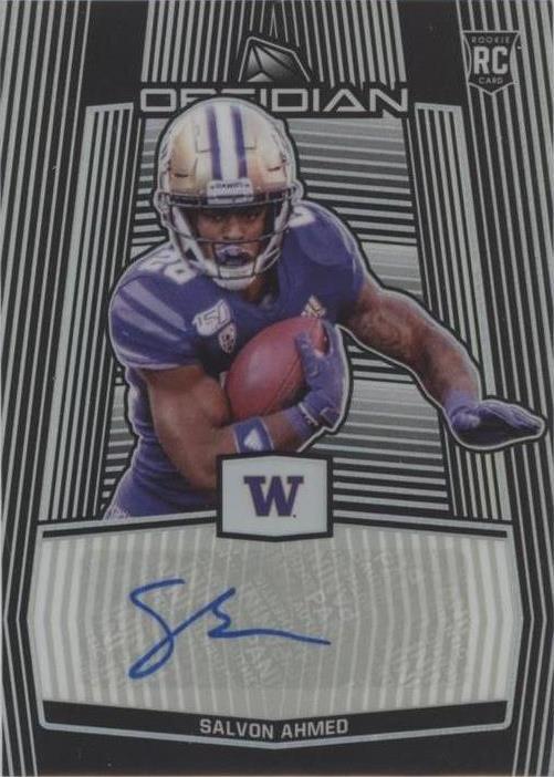 2020 Panini Obsidian Draft Picks Salvon Ahmed #22