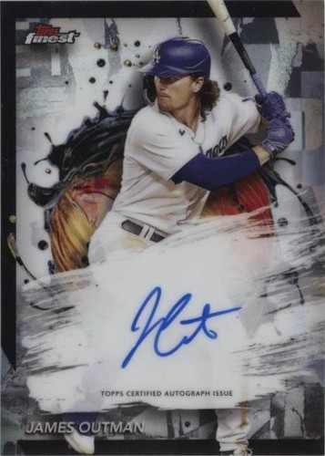 2024 Topps Finest - James Outman #FA-JO