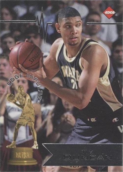 1997 年 Collector's Edge Edge Impulse - Tim Duncan #1