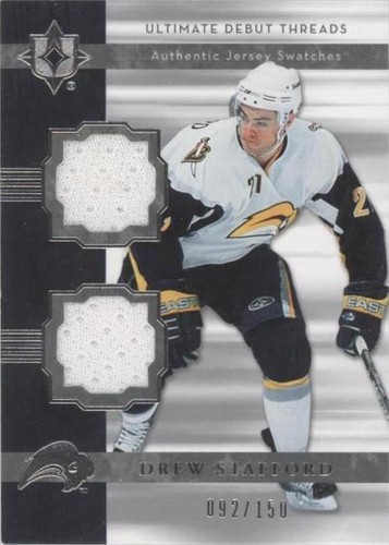 2006-07 Ultimate Collection - Drew Stafford #DJ-DS