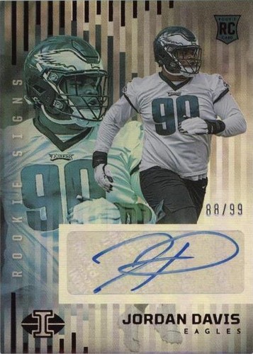 2022 Panini Illusions Jordan Davis #RS-JD