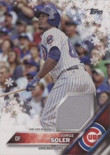 2016 Topps Holiday - Jorge Soler #R-JS
