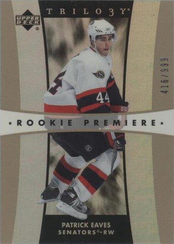 2005-06 Upper Deck Trilogy - Patrick Eaves #284