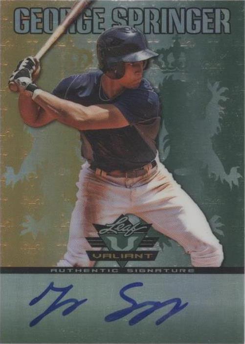 Leaf Valiant 2011 - George Springer #VA-GS1