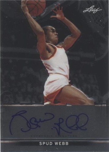 2012-13 Leaf Metal - Spud Webb #BA-SW1